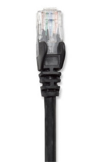 Cavo di rete Patch in Rame Cat. 6 Nero UTP 5 mt
