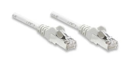 Cavo di rete Patch in Rame Cat. 6 Bianco UTP 7,5 mt