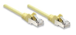 Cavo di rete Patch in Rame Cat. 6 Giallo UTP 10 mt