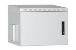 Wandschrank   DIGITUS 12HE 600x600mm, grau, Outdoor IP55 [DN-19 12U-6/6-I-OD]