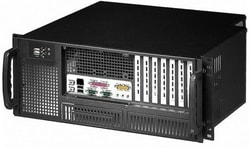 Chassis Industriale Rack 19''/Desktop 4U Ultra Compatto Nero