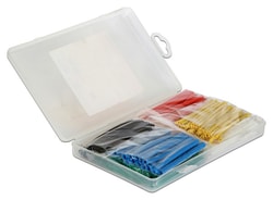 Guaina Termorestringente Delock Kit 230 Tubi Colorati per Isolamento Cavi
