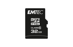 32GB Scheda microSDHC Emtec Class10 Classic [ECMSDM32GHC10CG]