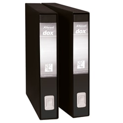 Registratore a leva Dox Esselte Protocollo Dorso 5cm Nero [D26510]