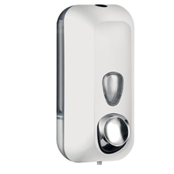 DISPENSER SAPONE LIQUIDO 0,55LT BIANCO SOFT TOUCH [A71401BI]