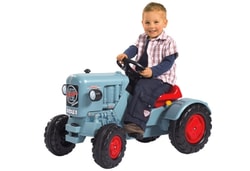 Trattore a pedali Eicher Diesel ED 16 - Blu - Big [800056565]
