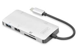 Hub usb Digitus Travel Dock 6-Port [DA-70867]