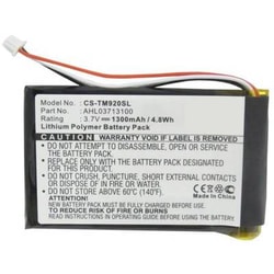 Batteria tipo TOM-TOM CS-TM920SL 1300mAh Li-Pol 3.7V