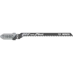 Lama per seghetto alternativo T 119 BO - Basic for Wood Bosch Accessories 2608630310 5 pz. [2608630310]