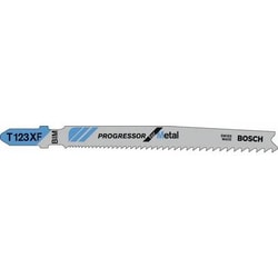 Lama per seghetto alternativo T 123 XF - Progressor for Metal Bosch Accessories 2608638473 5 pz. [2608638473]