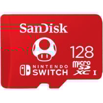128GB Scheda MicroSDXC Sandisk Nintendo V2 [SDSQXAO-128G-GNCZN]