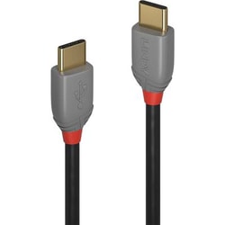 LINDY USB 2.0 Cavo di collegamento [1x spina USB-C™ - 1x spina USB-C™] 2 m Nero [36872]