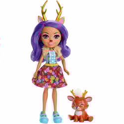 Bambola Danessa Biche/Sprint Mattel Enchantimals Multicolore [FXM75]