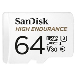 64GB Scheda microSDHC Sandisk High Endurance [SDSQQNR-064G-GN6IA]