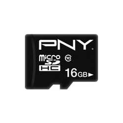 16GB Scheda MicroSD Pny Performance+ e Adatt. [P-SDU16G10PPL-GE]