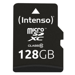 128GB Scheda microSDXC Intenso Class 10 [3413491]