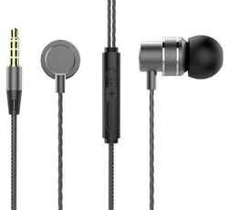 Auricolari Lenovo HF118 Metal EarBuds Nero