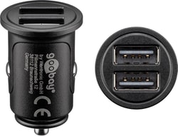 Alimentatore da auto Goobay KFZ Dual-USB 24W/4,8A [71897]