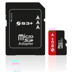 16GB Scheda SD S3Plus S3 con Adattore [S3SDC10U1/16GB]