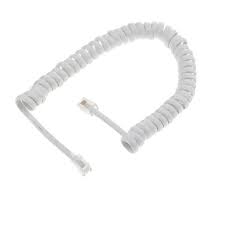 Cavo telefonico Snom per cornetta D7XX Bianco [00002540]