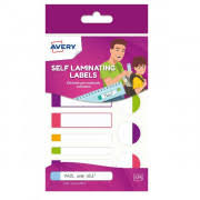 Etichette Avery CF24 auto plastificabili fluo 3 formati [APFLUO24-UK]