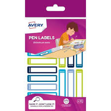 Etichette Avery CF30 penne 50x10 blu/verde [RESMI30G-UK]