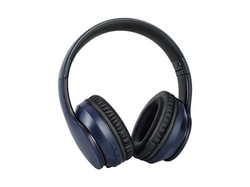 Cuffie Adj Deep Plus Bluetooth con microfono blu