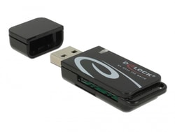 Card reader usb Delock USB 2.0 SD+MSD [91602]