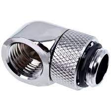 Conettore watercooling Alphacool 1/4 su G1/4 IG Bianco [17485]