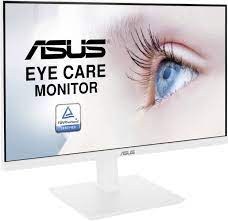 Monitor Led 27'' Asus VA27DQSB Full HD 1920x1080p 5ms classe F Bianco [90LM06HD-B01370]