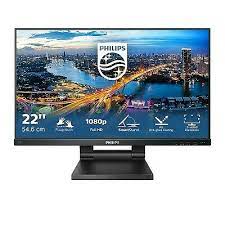 Monitor led 22" Philips 222B1TC Full Hd 1920x1080p 4ms classe E Nero [222B1TC/00]