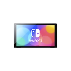 Console Nintendo Switch modello Oled con controller Joy-Con Neon Blu Neon Rosso [10007455]