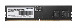 Ram DIMM DDR5 16GB Patriot 4800Mhz 1.1V Nero [PSD516G480081]