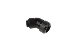 Raccordo a compressione Alphacool 45 gradi G1/4'' AG a tubo rigido OD 13mm Nero [17407]