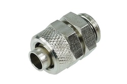 Raccordo diritto G1/4'' AG a 11/8mm Argento lucido [62035]