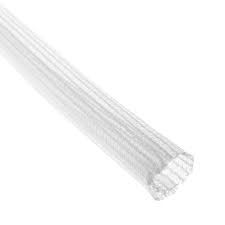 Guaina semirigida per cavi Techflex F6 Sleeve 6.4mm 1m Transparente/Bianco [F6N0.25-CW]