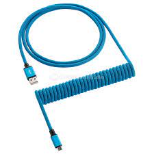 Cavo a spirale per tastiera Cablemod classic Usb A/Micro Usb 150cm Blu [CM-CKCA-MLB-KLB150KLB-R]