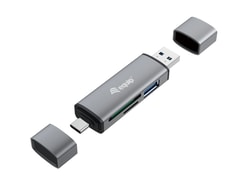 Card reader Conceptronic SD/SDHC/micro-SDHC USB3.0 OTG Grigio [245460]