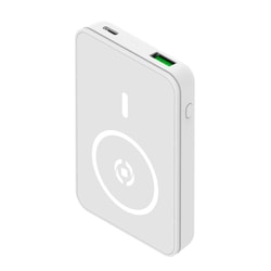 Batteria portatile Celly Mag Powerbank wireless 5000mAh/10W [MAGPB5000WH]