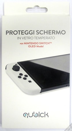 Proteggischermo Qubick per nintendo switch in vetro temperato