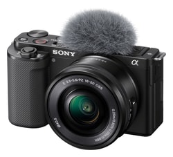 Fotocamera Sony Alpha ZV-E10L 4K Nero [ZV-E10L]