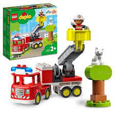 Set da gioco Lego Duplo Il camion dei pompieri Multicolore [10969]
