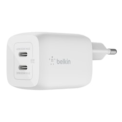 Alimentatore da rete Belkin 65W PD USB-C Bianco [WCH013VFWH]