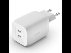 Alimentatore da rete Belkin 65W PD USB-C + 2m cavo Bianco [WCH013VF2MWH-B6]