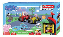 Set da gioco Carrera Prima pista Peppa Pig  Kids GranPrix 2.40m [20063043]
