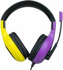 Cuffie gaming Big Ben Wirless Viola/Giallo