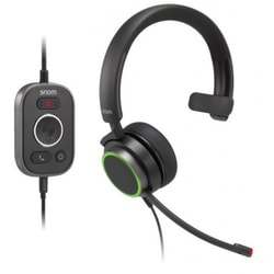 Cuffia Snom A330M Mono Cablato Usb + Jack Nero [00004597]