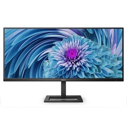 Monitor Led 34" Philips E Line 346E2LAE Wide Quad hd 3440x1440p 4ms classe F Nero [346E2LAE/00]