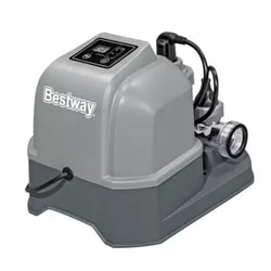 Clorinatore generatore cloro universale Bestway per piscine fuori terra Grigio [58678]