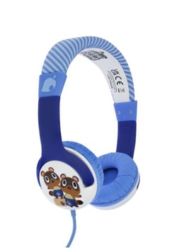 Cuffie Oceania trading Ltd Animal Crossing Tommy & Timmy Cablato 1.5m jack 3.5mm 20Khz Blu [AC0850]